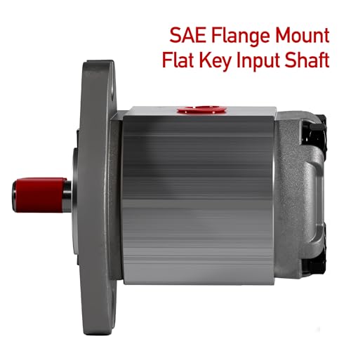 Image of Hydraulic Gear Pump, High Pressure Hydraulic Pump, Mini Flat Key Shaft SAE Gear Oil Pump, High Strength SP Series Gear Pump, 21MPa, 6ml /r, Max. 3200rpm