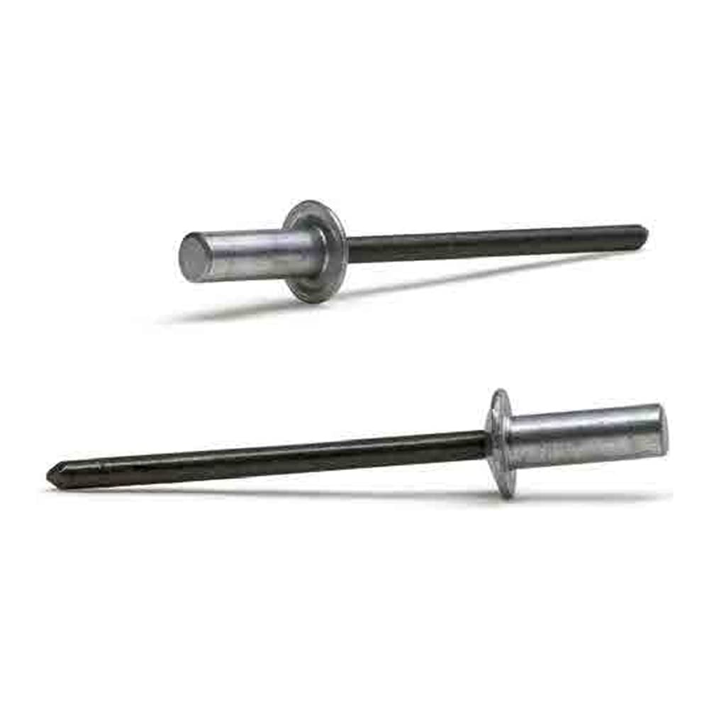 Bralo BR01110004011 Remache de aluminio/acero impermeable, 4 x 11