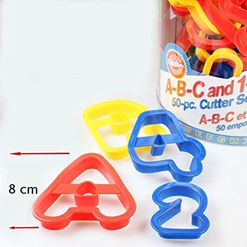 Wilton 2304-1054 Alphabet And Number Cookie Cutter Set thumb #4