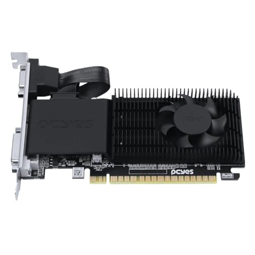 GPU NVIDIA GEFORCE GT 610 2GB DDR3 64 BIT PROJETO EDGE LOW PROFILE SINGLE FAN - PPE610DR3LPBR