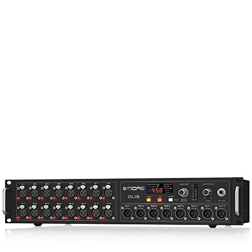 Midas Dl16 16 Input, 8 Output Stage Box With 16 Midas Microphone Preamplifiers, Ultranet And Adat Interfaces #TOP2