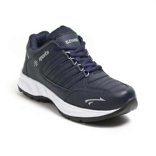 Image of Men's Lightweight Walking Shoes - Comfortable Sports & Running Shoes for Everyday Adventures(Power Blue)
