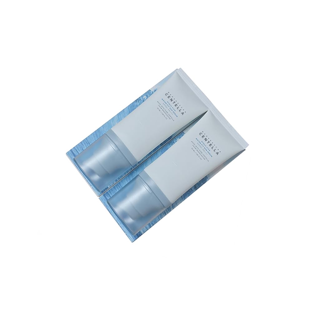 2PCS Centella Sunscreen SPF 50, 50ML Sunscreen Face Serum, Daily UV Defense Sunblock Summer for Face, Travel Essentials for Black Girl