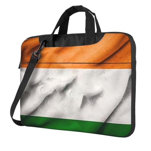 Bolso para portátil de Irlanda maletín bandolera con correa y asa protectora