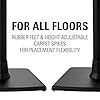 SANUS Wireless Sonos Speaker Stand for Sonos One, Play:1, & Play:3 - Audio-Enhancing Design with Built-in Cable Management - Pair (Black) - WSS22-B1 #5