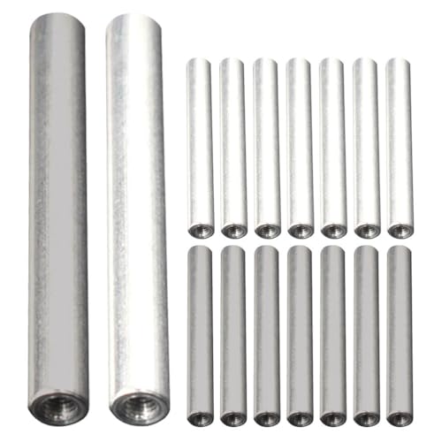 FUNOMOCYA Electrolytic Rods Set 10Pcs Iron and Aluminum Electrodes for Water Electrolyzer Compact 2.75In Square Electrolysis Test Accessories for Laboratory and Industrial Use