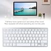 Diyeeni Bilingual Keyboard Portable Thin for German French Spanish Italian Keyboard, Bluetooth Keyboard Compatible with iOS, Android, OS (Spanish QWETZ Layout)