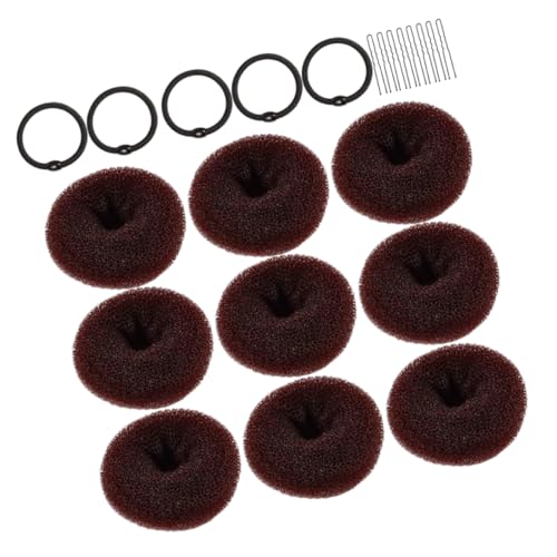 LOLIPPYY Peinados con Donut de Cabello Accesorio Japonés Resistente y Ligero para Mujeres y Niñas para Bodas Oficina y Diario