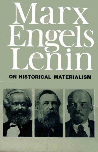 K. Marx, F. Engels, V. Lenin on historical mate... B0007AWTHK Book Cover