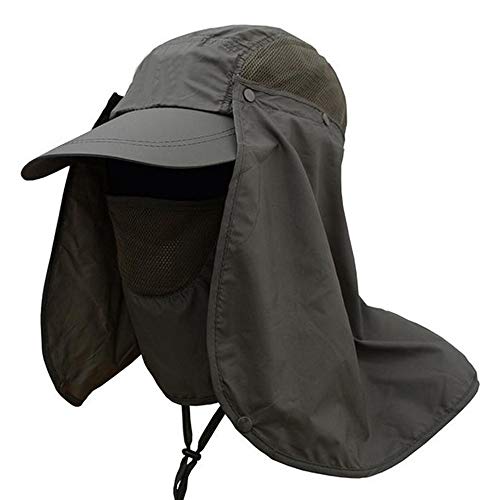 LERTREE Outdoor Sport Hiking Camping Visor Hat Sun Protection Face Neck Cover Fishing