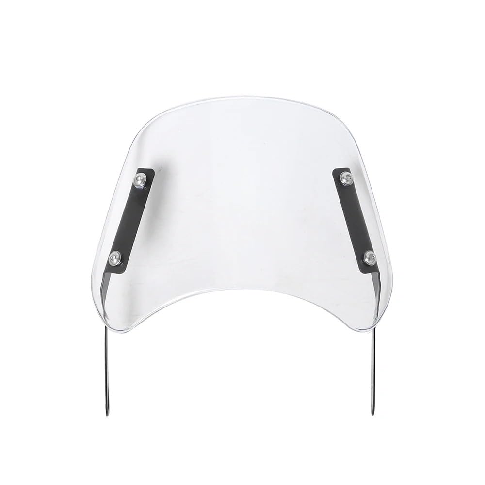 Pare-brise et phare de moto universel Suzuki protégeant du vent avec optique White B Style