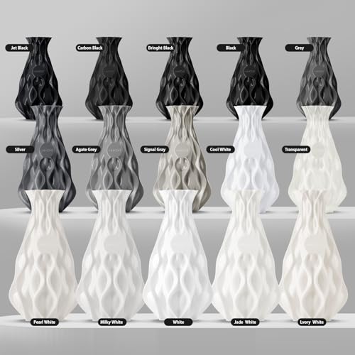 Image of ERYONE PLA Filament 1.75 mm, PLA 3D Printer Filament, Dimensional Accuracy + /- 0.03 mm, White