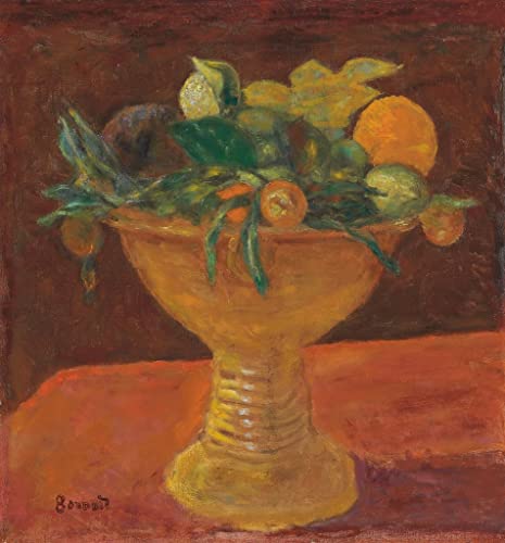 Affiche impression fruits Bonnard 60x90cm : créez un salon chaleureux et coloré