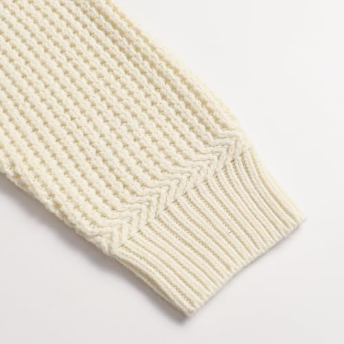 Men's Crew Neck Sweater Soft Casual Sweater Classic Pullover Sweater Featuring Ribbed Trim 5