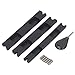 Bnineteenteam Future Fin Box Converter Adapter, 3pcs Lightweight Portable Professional Plastic Surfboard Fin Plug Conversion Kit with Fin Key Screws