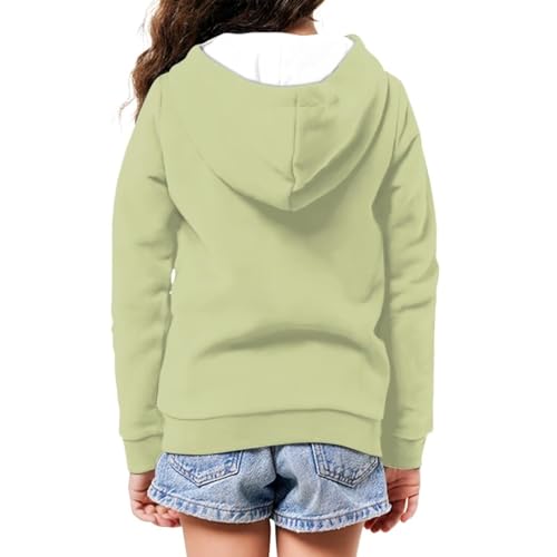 Zip Up Hoodies for Girls Boys Long Sleeve Hoodies Jacket Kids Clothes Pullover Outfit2