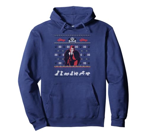 Sweat de Noël Cruella De Vil Disney pour briller au bureau et en soirée