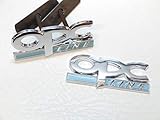 Höchste Qualität Vollmetall Vollmetall Chrom OPC Line Heckklappe Kühlergrill Kennzeichen Set Logo hinten Kofferraum