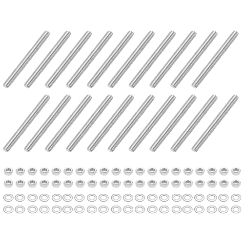 uxcell 20 S˂bh M4 x 40mm XeXX`[ Ep˂bh ibgƃtbgbV[t NvAnK[AU{gp̊SX^bhbho[