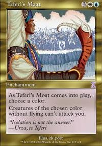 マジック：ザ・ギャザリング Teferi's moat Amazon.com: Magic: the Gathering - Teferi's Moat