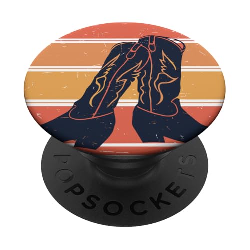 Baile Country Frase Divertida Mujer PopSockets PopGrip Adhesivo