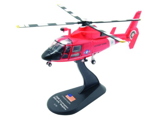 Eurocopter HH-65C Dolphin diecast 1:72 helicopter model (Amercom HY-22)