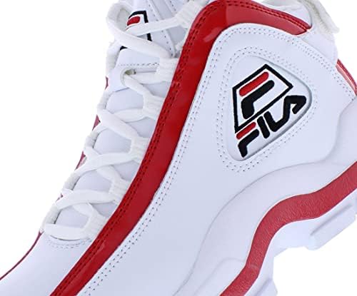 Fila Grant Hill 2 (Big Kid) White/Fila Red/Black 4.5 Big Kid M | Image 2