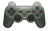 PS3 DualShock 3 Wireless Controller - Jungle Green (Renewed)