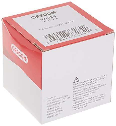 Oregon 83-284 Oil Filter #TOP4