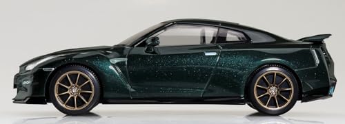 Modelo Nissan R35 GT-R 2004 1:32 Morado miniatura 4