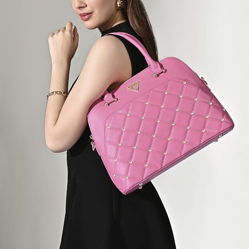Image of Lavie Signature Women's Stud Elko Satchel Handbag | Satchel Bag for Work | Ladies purse | Stylish Shoulder Bag | Gift For Women