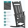 Amazon.com: SERWALL HDPE Rocking Chair Set of 2, All Weather Patio ...