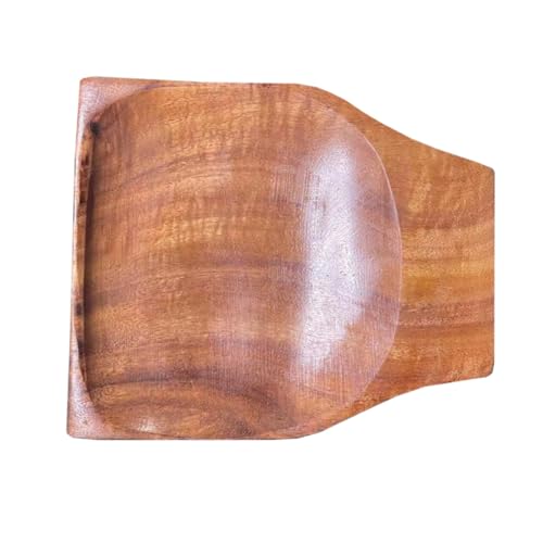 EXQUIMEUBLE 木製スプーンホルダー 木質スプーンレスト 滑らか仕上げ キッチン用 調理器具置き 家 レストラン ホテル対応