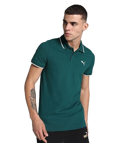 Image of Puma Men's Solid Slim Fit T-Shirt