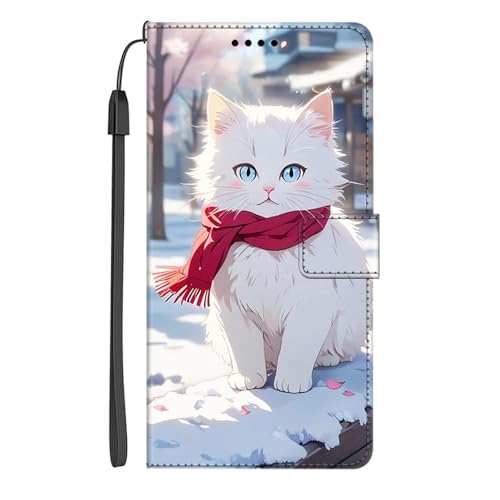 EuoDuo Coque Portefeuille pour Wiko View 5 / View 5 Plus Étui Rabattable en Cuir PU Housse Téléphone avec Porte Carte Magnétique à Rabat Case Pochette...