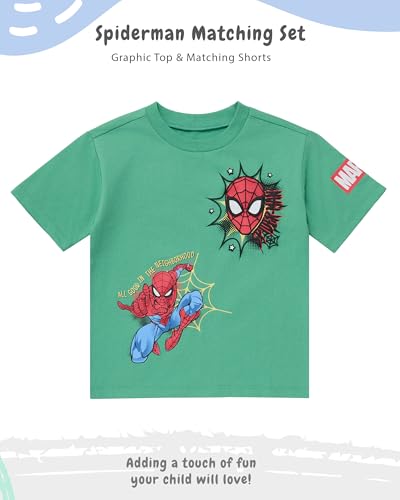 Image of Marvel Boys' T-shirt and Shorts Set