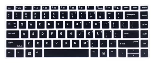 Protector de teclado de silicona compatible con HP ProBook 14" miniatura 1