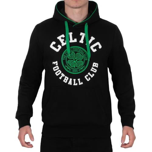 Celtic FC Mens Hoody Fleece Graphic OFFICIAL Soccer Gift