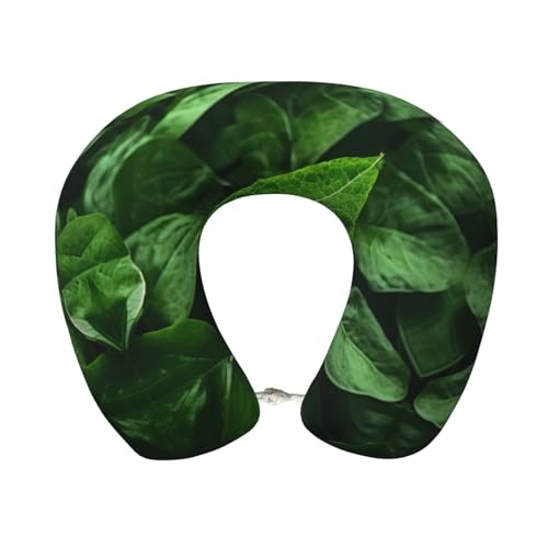 Almohada de espuma viscoelástica ergonómica verde miniatura 1