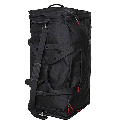 Biltmore Trunk Soft Duffel 42" Black For Camp Or Travel 1800 Denier Heavy Duty2