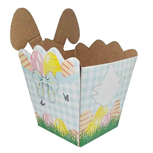 Mini Cachepot Páscoa Coelho Branco