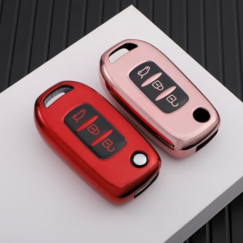 Funda para llave de coche Renault 2020 2021 carcasa protectora de llavero inteligente 2