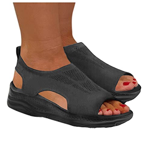 Orthopädische Schuhe Damen Air Cushion Diabetiker Schuhe Slip-On Mit...