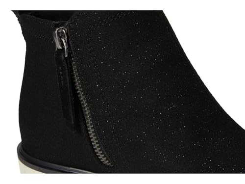 Image of TOMS Women's Maude Wedge Boot, Leather Upper, OrthoLite Insole, Side Zip, Lightweight