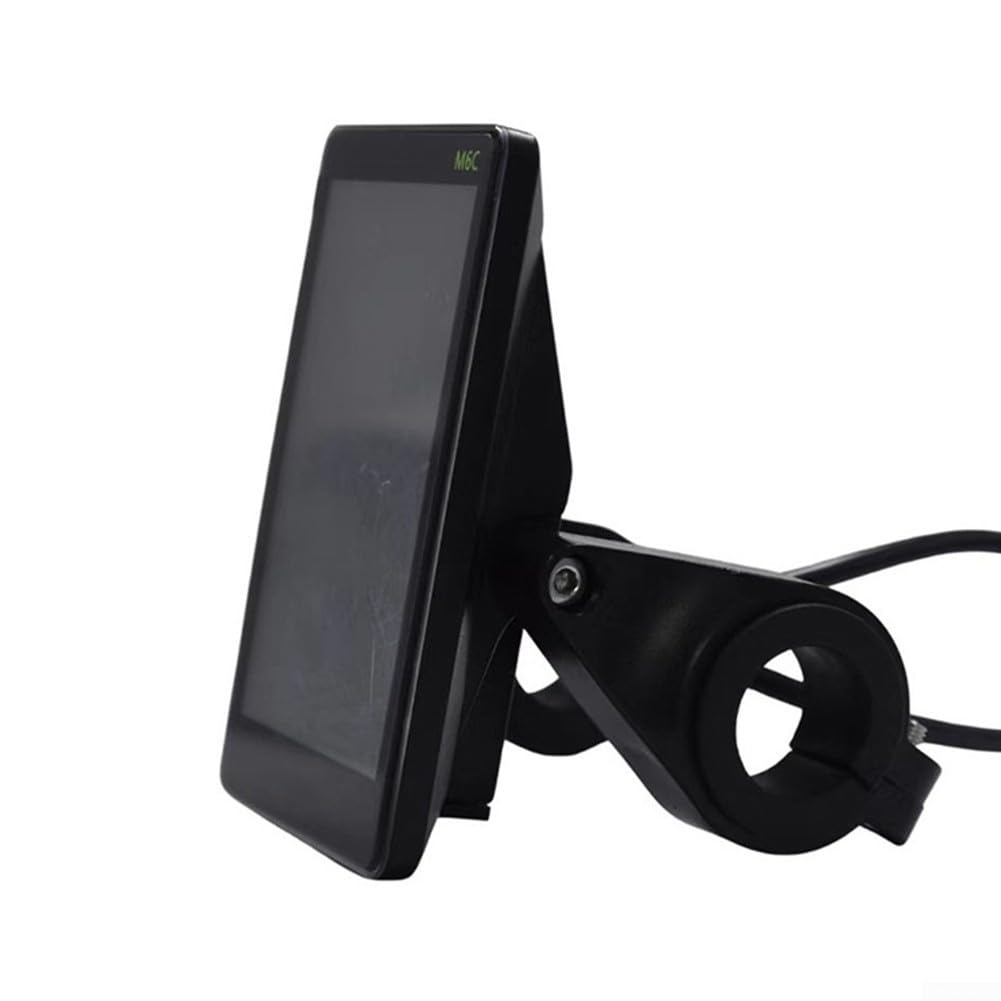 Ebike Display M6C - Pantalla LCD TFT de 3,6 pulgadas y 5 pines para bicicleta eléctrica, indicador de batería, montaje en manillar de nivel PAS