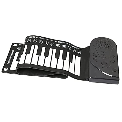JTYX 49 Touches Roll Up Piano Piano électronique Flexible avec Haut-Parleur Portable Hand Roll Piano adapté aux débutants et aux Enfants - Les Beatles, Paul McCartney, John Lennon, RIngo Starr, George Harrison JTYX 49 Touches Roll Up Piano Piano électronique Flexible avec Haut-Parleur Portable Hand Roll Piano adapté aux débutants et aux Enfants