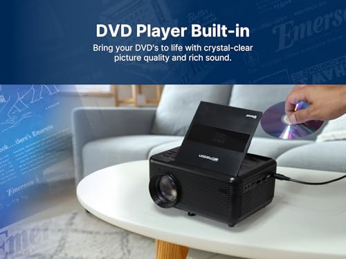 Emerson EVP-2501C 150-Inch Home Theater Projector Dvd Player Combo thumb #2