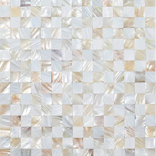 Peel and Stick Mother of Pearl Tiles