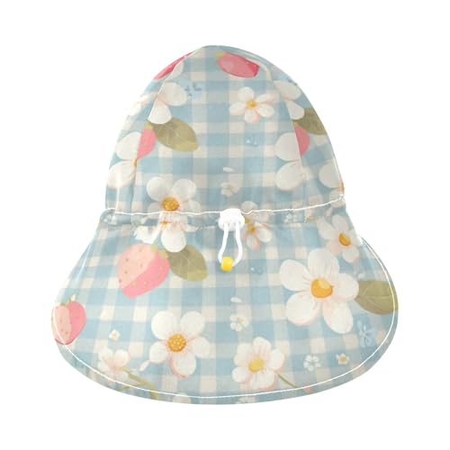 Infant Beach Hats Boys Beach Caps Girl Sun Protection Large Brim Travel Essentials3