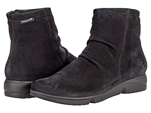Mephisto Rezia para mujer, negro (Black Bucksoft), 36 EU